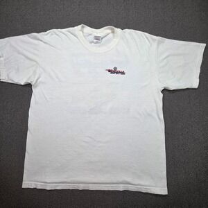 Vintage 2003 Pepsi 300 Nashville Superspeedway Racing T-Shirt White Mens XL